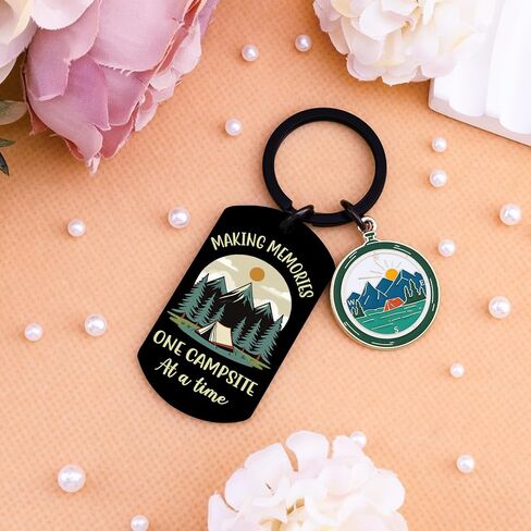 Camper Keychain Camper Accessories Rv Keychain Accessories Camping Gifts for Women Camping Stuff Best Gifts for Rv-Owners Hiking Travel Gift for Women Men Birthday Christmas Gift Idea in Kuwait