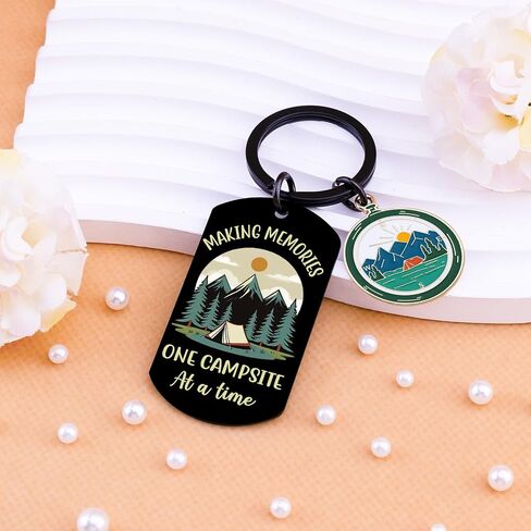 Camper Keychain Camper Accessories Rv Keychain Accessories Camping Gifts for Women Camping Stuff Best Gifts for Rv-Owners Hiking Travel Gift for Women Men Birthday Christmas Gift Idea in Kuwait