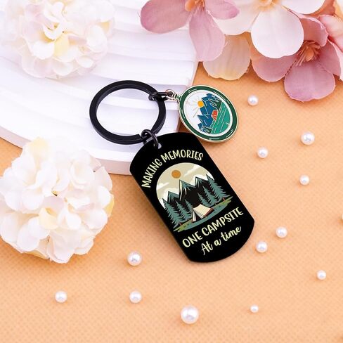 Camper Keychain Camper Accessories Rv Keychain Accessories Camping Gifts for Women Camping Stuff Best Gifts for Rv-Owners Hiking Travel Gift for Women Men Birthday Christmas Gift Idea in Kuwait
