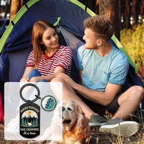 Camper Keychain Camper Accessories Rv Keychain Accessories Camping Gifts for Women Camping Stuff Best Gifts for Rv-Owners Hiking Travel Gift for Women Men Birthday Christmas Gift Idea in Kuwait