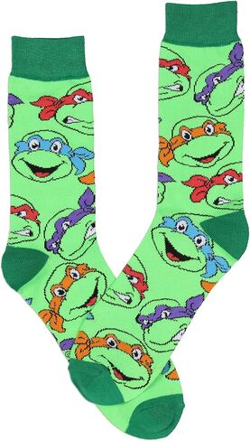 جوارب طاقم الرسوم المتحركة الكلاسيكية من Nickelodeon Teenage Mutant Ninja Turtles in Kuwait