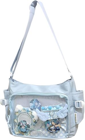 Ita Bag Cute Kawaii Shoulder Crossbody Pin Display Ita Purse with Insert in Saudi Arabia