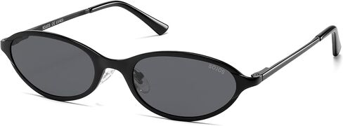 SOJOS Small Trendy Oval Cat Eye Polarized Sunglasses for Women, Chic Y2k Retro 80s 90s Slim Narrow Petite Sunnies SJ1287N in Kuwait