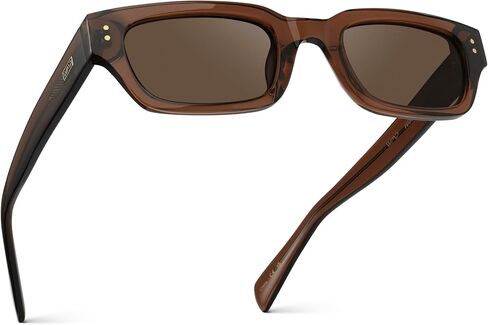 WearMe Pro WMP Eyewear – Women’s Polarized Oversized Rectangular Sunglasses: Wide Frame, Thick Temples, High-Fashion Style in Kuwait