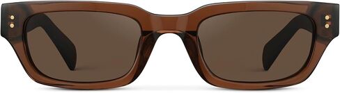 WearMe Pro WMP Eyewear – Women’s Polarized Oversized Rectangular Sunglasses: Wide Frame, Thick Temples, High-Fashion Style in Kuwait