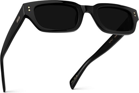 WearMe Pro WMP Eyewear – Women’s Polarized Oversized Rectangular Sunglasses: Wide Frame, Thick Temples, High-Fashion Style in Kuwait