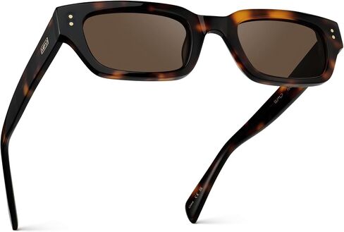 WearMe Pro WMP Eyewear – Women’s Polarized Oversized Rectangular Sunglasses: Wide Frame, Thick Temples, High-Fashion Style in Kuwait