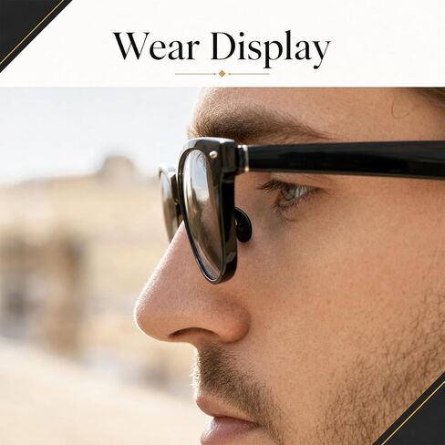 20 Pairs Black Anti-Slip Replacement Nose Pads for RayBan Meta Wayfarer RW4006, RW4008, RW4012, Gen 2, 50mm, 53mm Eyeglasses in Saudi Arabia