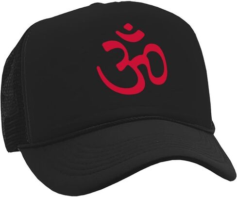 قبعة Goozler Om الرمز المقدس مانترا الكلاسيكية القابلة للتعديل للجنسين قبعة الإيمان السلام الحب في الهواء الطلق in Kuwait