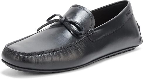 BOSS Womens Noel Leather Moccasin Loafers in Kuwait
