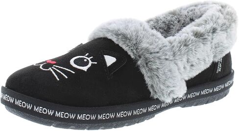 Skechers Bobs Too Cozy Meow PJ's Womens Shoes Size 6.5, Color: Black in Kuwait