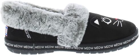 Skechers Bobs Too Cozy Meow PJ's Womens Shoes Size 6.5, Color: Black in Kuwait