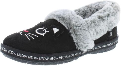 Skechers Bobs Too Cozy Meow PJ's Womens Shoes Size 6.5, Color: Black in Kuwait