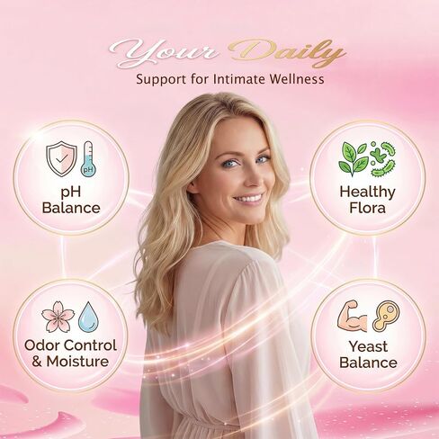 Women's Probiotics Gummies with Slippery Elm – Vaginal Health, Gut Health & pH Balance Support, Pineapple Flavor – Gluten Free, Vegan (30 Servings)（Q2） in Kuwait