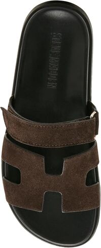 Steve Madden Women's Mayven Slide Sandal, Chocolate Brown Suede, 5.5 in Kuwait