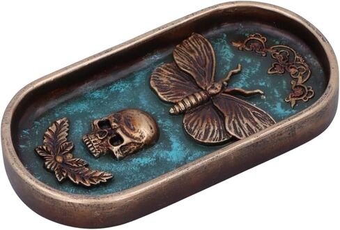 Death's Head Incense Holder 17cm in Kuwait