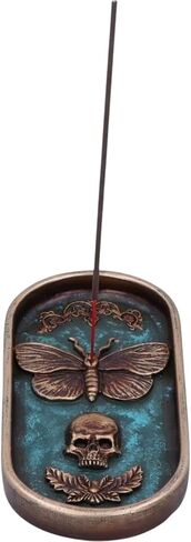 Death's Head Incense Holder 17cm in Kuwait