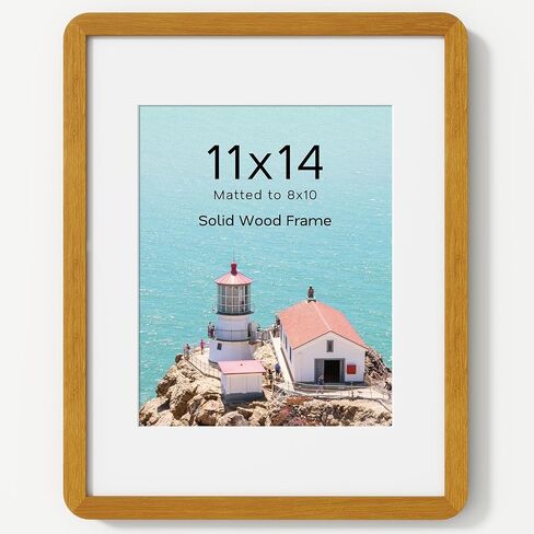 إطار صورة Acovy مقاس 16 × 20، إطار صور من خشب وينجي الصلب مع حصيرة مقاس 11 × 14، إطار ملصق مع زجاج مقسى وأجهزة تعليق، لعرض الحائط والطاولة، عبوة واحدة in Kuwait