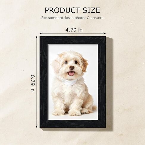 Wiscet 4x6 Picture Frame Set of 30, Bulk Photo Frames for 4x6 Photos, Multi Picture Frames for Wall or Tabletop, Black Woodgrain in Saudi Arabia