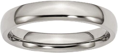 Chisel Titanium 4mm Polished Band in Saudi Arabia