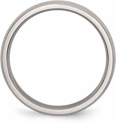 Chisel Titanium 4mm Polished Band in Saudi Arabia