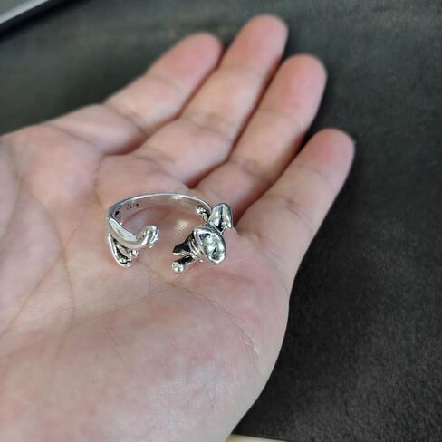 Cat Ring for Women Men Adjustable Open Lazy Cats Rings for Cat Lovers in Saudi Arabia