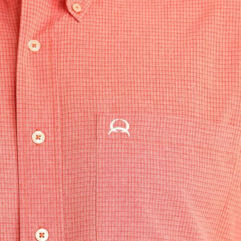 Cinch Men's Red Plaid ArenaFlex Short Sleeve Shirt in Kuwait