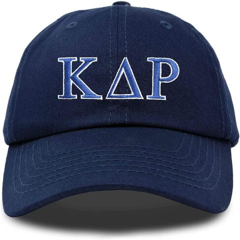 DALIX Kappa Delta Rho Greek Letters Ball Cap Embroidered Fraternity Hat in Kuwait