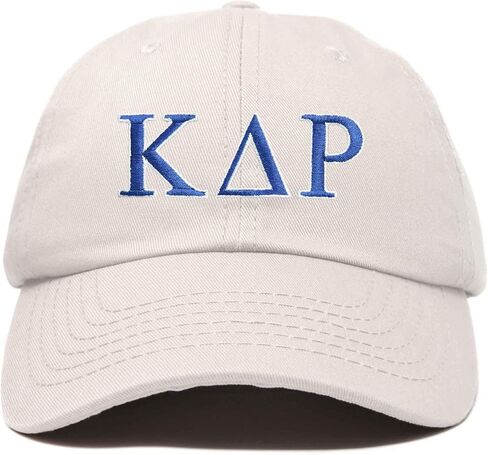 DALIX Kappa Delta Rho Greek Letters Ball Cap Embroidered Fraternity Hat in Kuwait