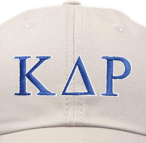 DALIX Kappa Delta Rho Greek Letters Ball Cap Embroidered Fraternity Hat in Kuwait