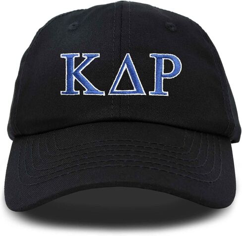 DALIX Kappa Delta Rho Greek Letters Ball Cap Embroidered Fraternity Hat in Kuwait
