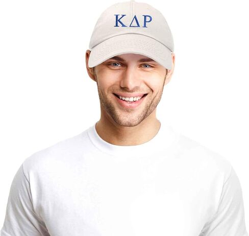 DALIX Kappa Delta Rho Greek Letters Ball Cap Embroidered Fraternity Hat in Kuwait
