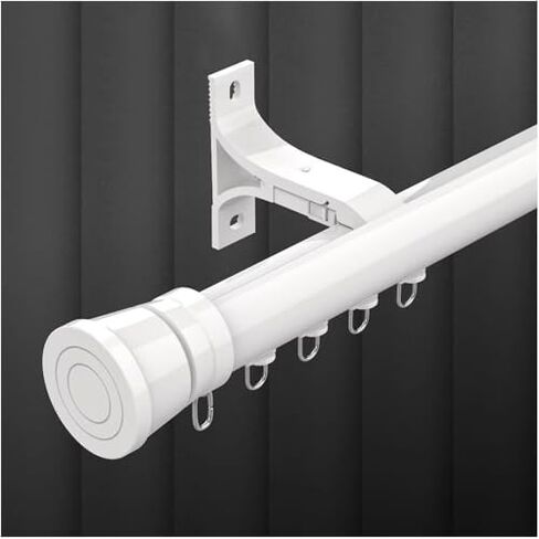 Champagne 5.1M/16.7FT Wall-Mounted Curtain Track System - Aluminum Sliding Rail with Silent Rollers for Living Room & Bedroom, Easy Installation Room Divider in Kuwait