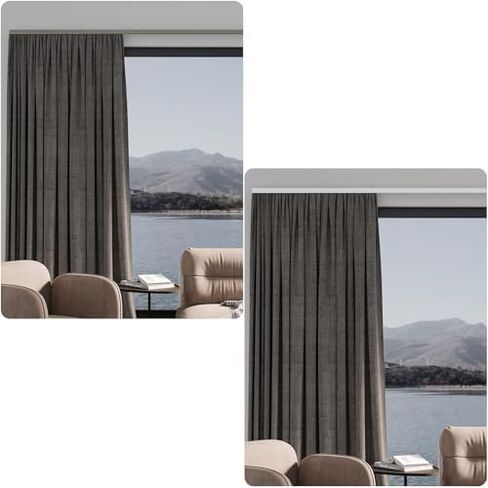 Heavy Duty 9.5FT Aluminum Curtain Track Kit with Mounting Hardware - Ideal for Bay Windows, Balconies, Room Dividers & Privacy Curtains - Upgrade Your Home Décor Now! in Kuwait
