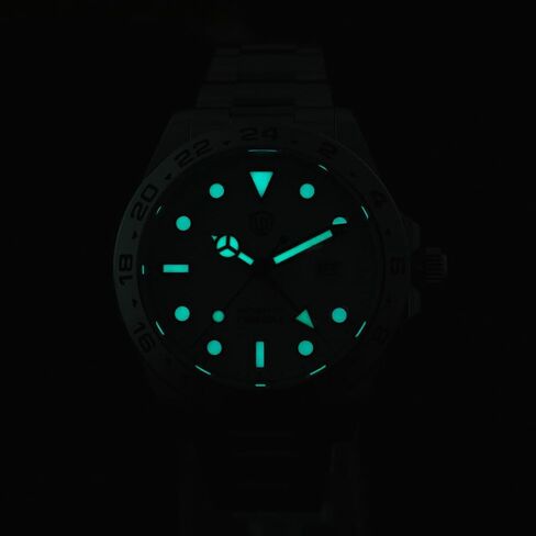 watchdives GMT ساعة أوتوماتيكية WD1993 منطقة زمنية مزدوجة الغوص ساعة اليد 40 ملم كريستال الياقوت سوبر مضيئة 100 متر ساعات مقاومة للماء للرجال in Kuwait