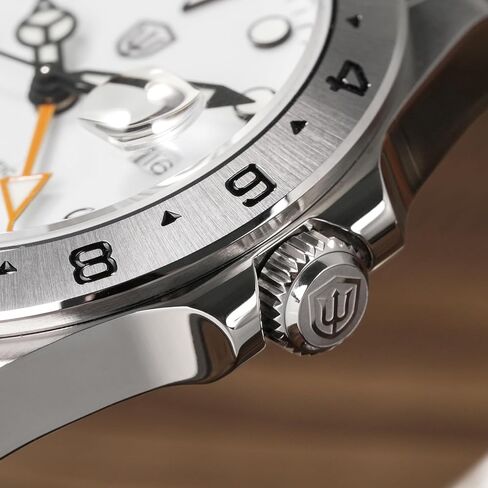 watchdives GMT ساعة أوتوماتيكية WD1993 منطقة زمنية مزدوجة الغوص ساعة اليد 40 ملم كريستال الياقوت سوبر مضيئة 100 متر ساعات مقاومة للماء للرجال in Kuwait