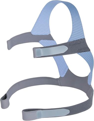 F10 CPAP Headgear Strap Compatible with Resmed AirFit F10 Full Face Mask Adjustable Headband Replacement C Pap Part - Standard in Saudi Arabia