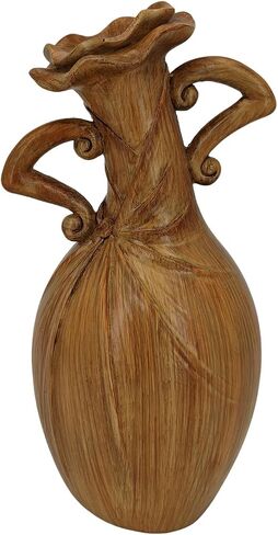 Vase with Attitude,White Resin Small Vase,Modern Home Decor, Can Be Used As A Decoration for Dining Table Bookcase and Desk (White) in Kuwait