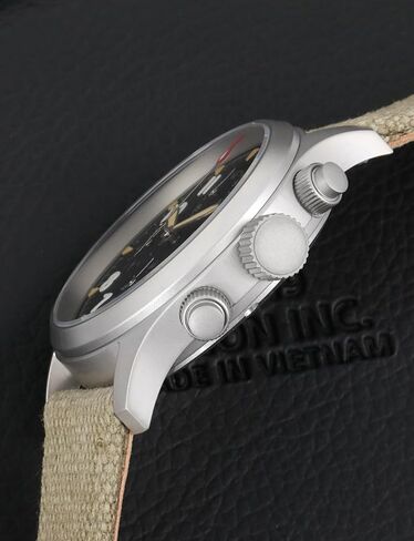 الضفدع التكتيكي Militado ML1868 39mm ساعة كرونوغراف عسكرية ياقوت كريستال VK61/VK67 ساعات كوارتز للرجال C3 / BGW9 مضيئة 100 متر مقاومة للماء in Kuwait