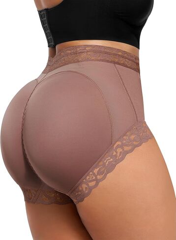 Lover-Beauty Butt Lifting Panties Tummy Control Shapewear for Women No Pad Faja Shorts Lace Booty Lifting Shapewear in Saudi Arabia