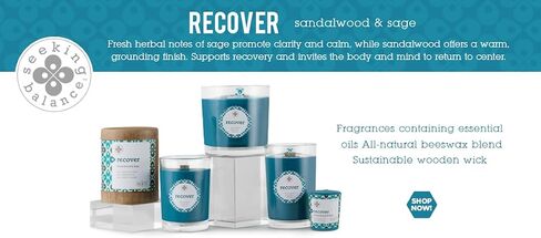 Root Candles Seeking Balance Wood Wick Spa Candle Aromatherapy Candle, 6.5-Ounce, Restore: Sandalwood & Sage in Saudi Arabia