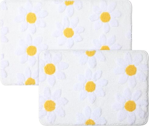 Drydiet 2 Pcs Independence Day Door Mat 3D Textured Independence Day Pattern Carpet Set Soft Fluffy 2 Sizes Non Slip Patriotic Bathroom Rugs Washable Mat for Bathroom Bedroom Home Decoration in Saudi Arabia
