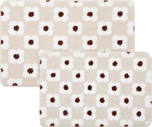 Drydiet 2 Pcs Independence Day Door Mat 3D Textured Independence Day Pattern Carpet Set Soft Fluffy 2 Sizes Non Slip Patriotic Bathroom Rugs Washable Mat for Bathroom Bedroom Home Decoration in Saudi Arabia