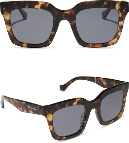 DIFF | TravisMathew | Valencia Oversized Square Sunglasses for Women | UV400 Polarized Protection in Kuwait