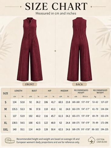 Women's Sleeveless Button Down Jumpsuit with Pockets, Cropped Straight Leg Wide Leg Rompers For Casual Summer Vacation Daily in Kuwait