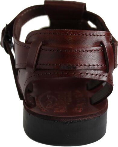 Holy Land Market Men/Women Biblical Jesus Leather Sandals/Slides From Jerusalem (Nathaniel Style I) in Kuwait
