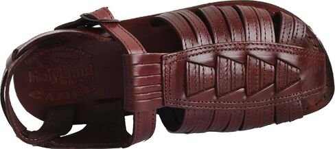 Holy Land Market Men/Women Biblical Jesus Leather Sandals/Slides From Jerusalem (Nathaniel Style I) in Kuwait