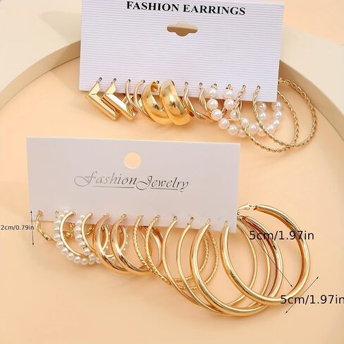 86Pcs Middle Eastern Boho Vintage Jewelry Set, Butterfly Heart Faux Pearl Leaf Floral Knot Wide Band Necklace Rings Earrings Studs with Multiple Small Boxes for Women Date Night Holiday Party Vacation in Kuwait