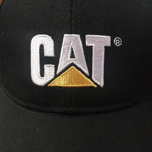 CAT New Caterpillar Baseball Hat Cap Classic Logo Black in Kuwait