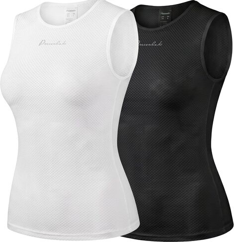 Przewalski Women’s Sleeveless Cycling Undershirt Quick Dry Bike Base Layer Vests Breathable Bicycle Jerseys Biking Tank Tops in Saudi Arabia